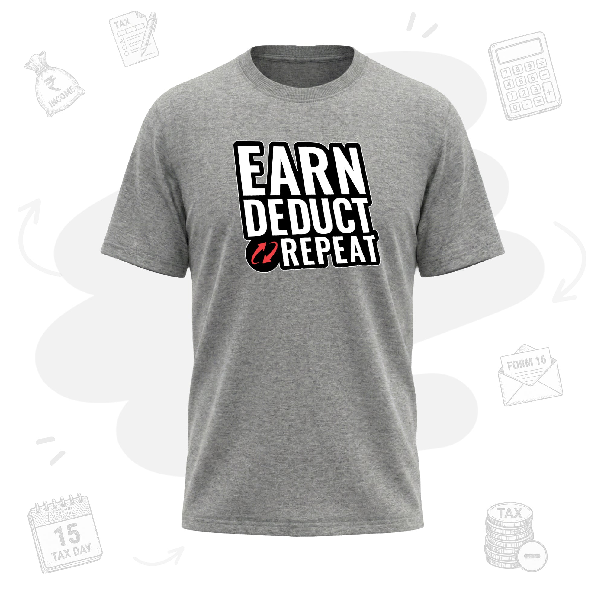 Earn. Deduct. Repeat | Premium Men's T-shirt
