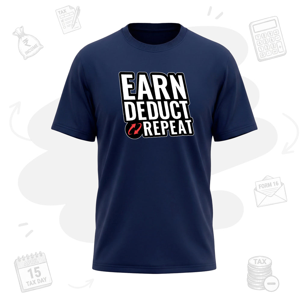 Earn. Deduct. Repeat | Premium Men's T-shirt