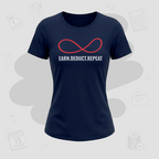 Earn. Deduct. Repeat Loop | Premium women's T-shirt.