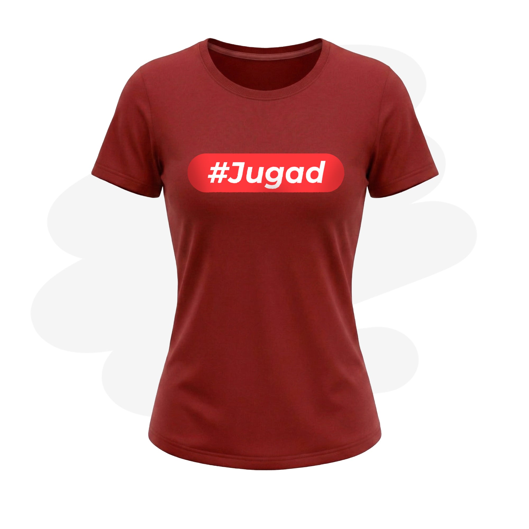 Hashtag Jugad | Premium Women's T-shirt