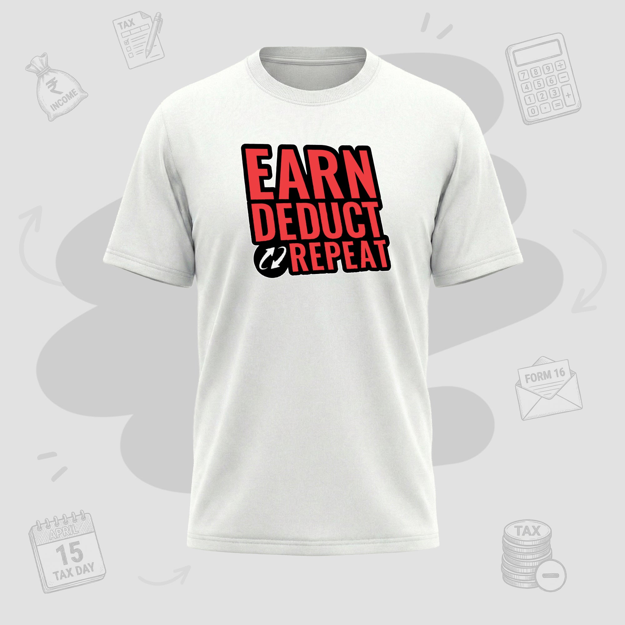 Earn. Deduct. Repeat | Premium Men's T-shirt