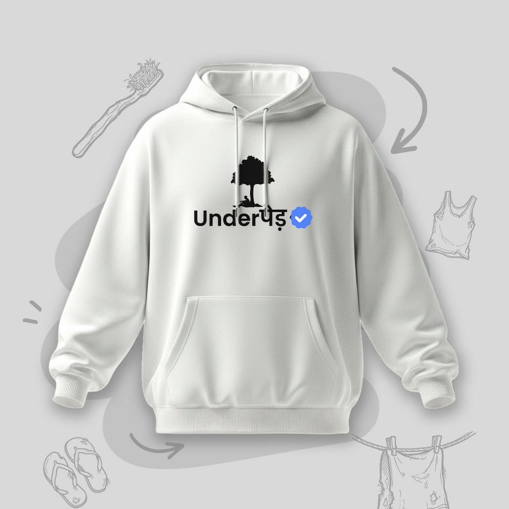 Verified Underpaid | Premium Men’s Oversized Hoodie